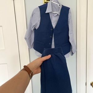 Boys 3 piece dress outfit size 5